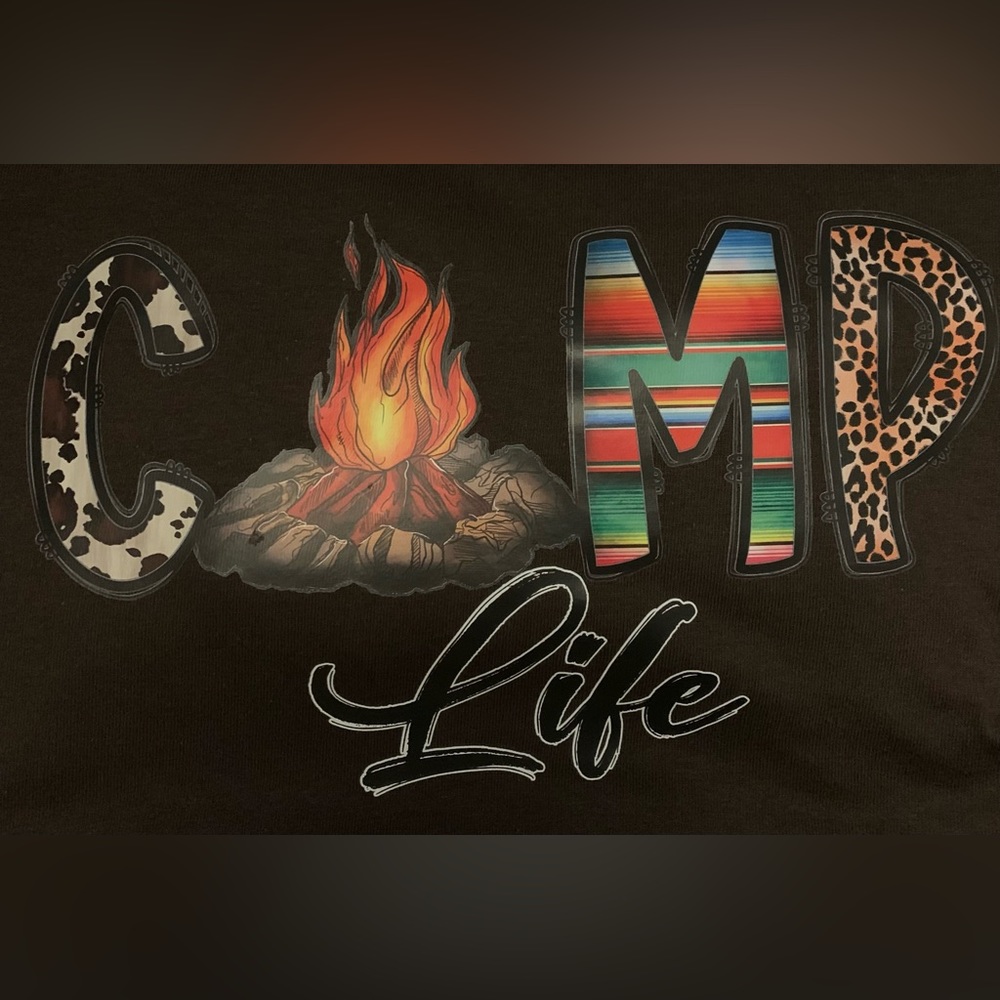 Everyone loves a tee shirt Camp life